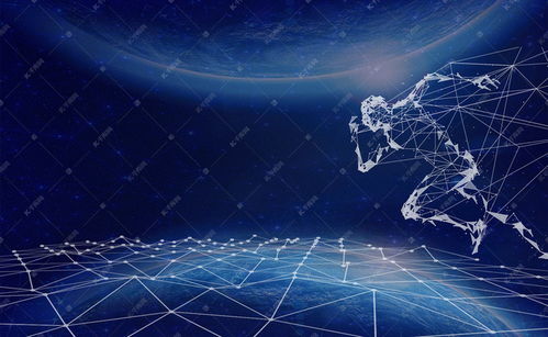 科技背景下奔跑的人背景图片免费下载 探索千库网的资源宝藏